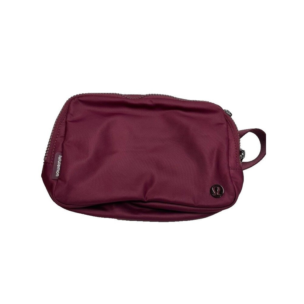 Lululemon Maroon Everywhere Belt Bag And Cross Body Bag
